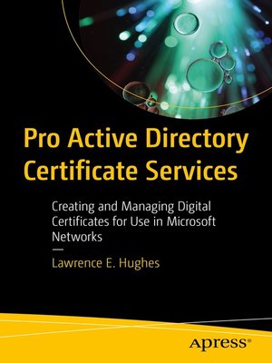 cover image of Pro Active Directory Certificate Services
